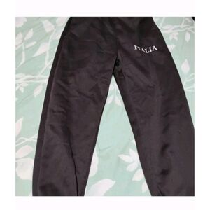 Italia Men's Black Sweatpants